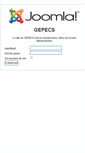 Mobile Screenshot of gepecs.fr
