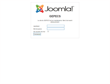 Tablet Screenshot of gepecs.fr